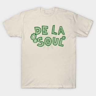 de la soul - green solid style T-Shirt